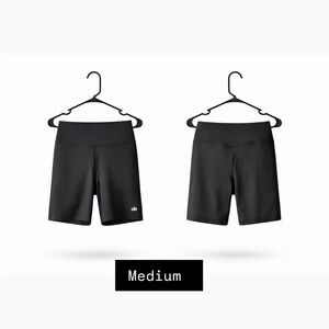 ALO Yoga Black Bike Shorts